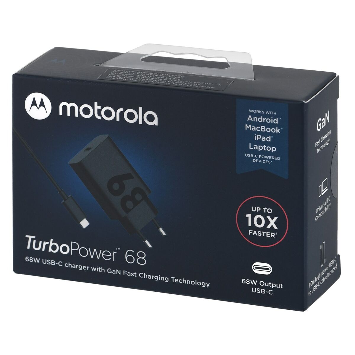 Väggladdare Motorola Turbopower 68 W